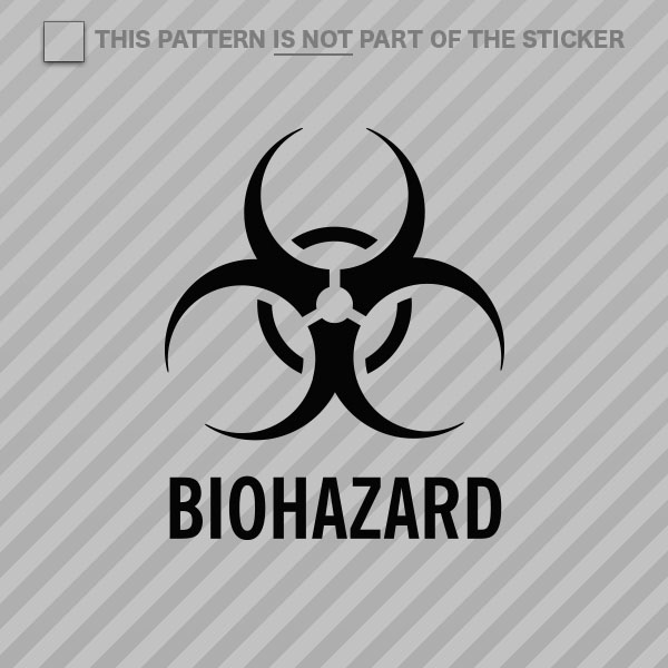 Biohazard (Graphic); 4X4, Adhesive Vinyl, Labels sold in 5/Pk image 1