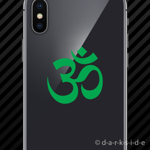 Buy RDW Om Symbol Sticker - Decal - Die Cut - Yoga Aum #2 - Orange 10.00" X 10.00" Online At Low Prices In India - Foto 8