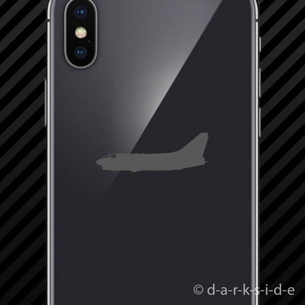 (2x) A-7 Corsair II Cell Phone Sticker Mobile aircraft a7 - Picture 8 of 22
