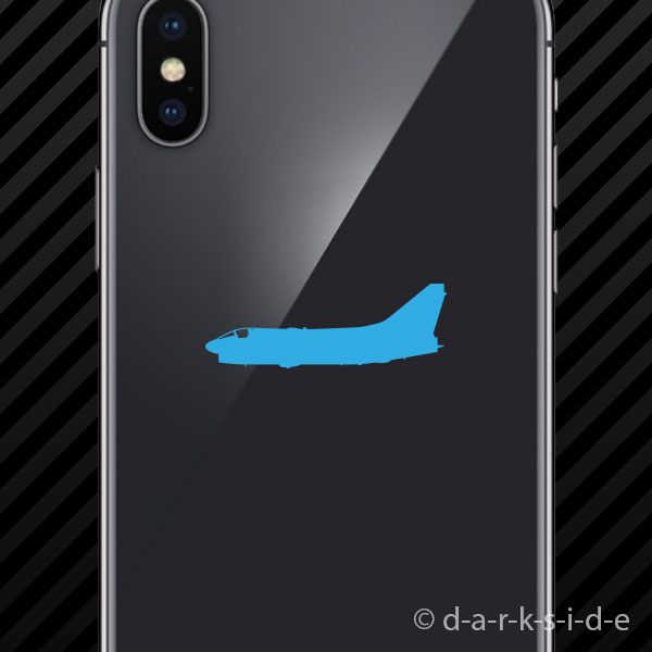 (2x) A-7 Corsair II Cell Phone Sticker Mobile aircraft a7 - Picture 9 of 22