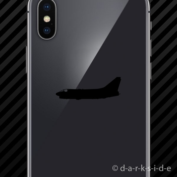 (2x) A-7 Corsair II Cell Phone Sticker Mobile aircraft a7 - Picture 11 of 22