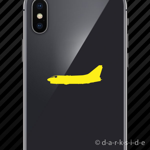 (2x) A-7 Corsair II Cell Phone Sticker Mobile aircraft a7 - Picture 16 of 22