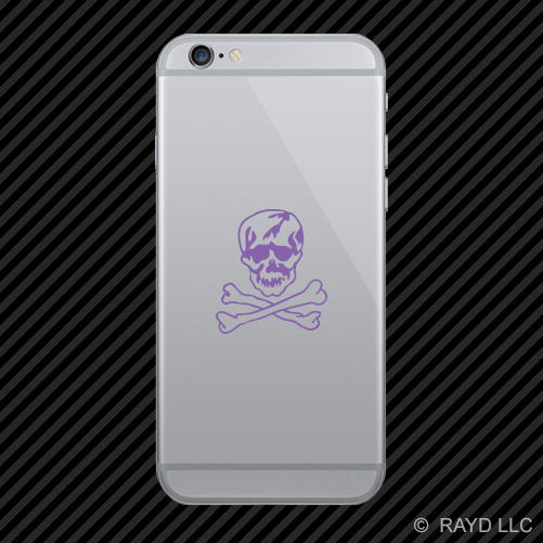 (2x) F-14 Jolly Roger Insignia Cell Phone Sticker Mobile F14 many colors - Picture 14 of 19