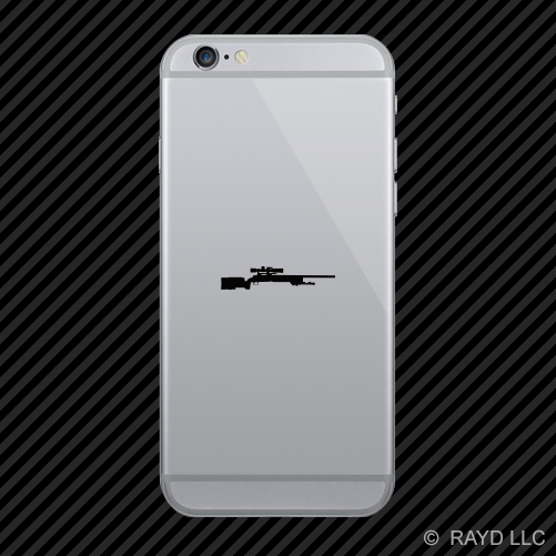 (2x) M40A3 Sniper Rifle Cell Phone Sticker Mobile m40 many colors - Picture 4 of 19