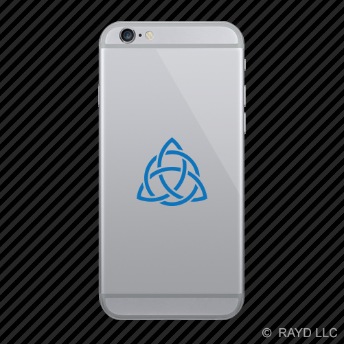 (2x) Triquetra Cell Phone Sticker Mobile #2 paganism many colors - Picture 5 of 19