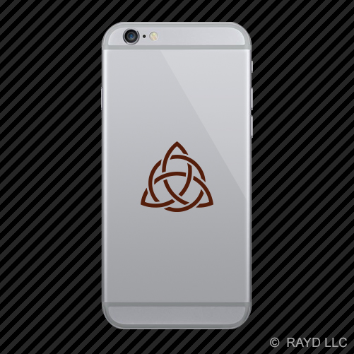 (2x) Triquetra Cell Phone Sticker Mobile #2 paganism many colors - Picture 19 of 19