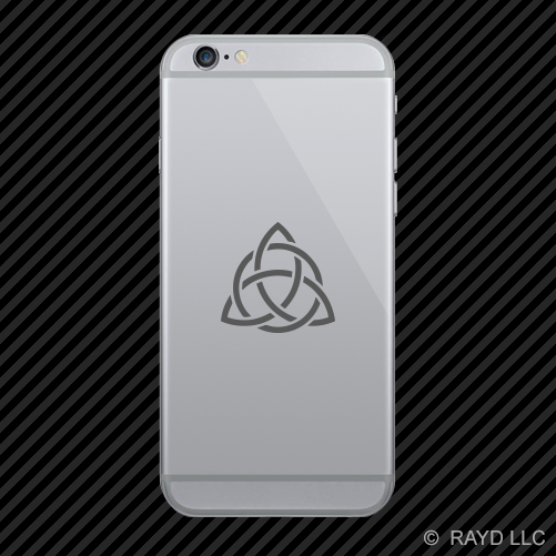 (2x) Triquetra Cell Phone Sticker Mobile #2 paganism many colors - Picture 8 of 19
