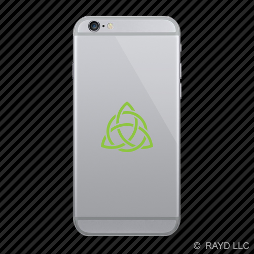(2x) Triquetra Cell Phone Sticker Mobile #2 paganism many colors - Picture 10 of 19