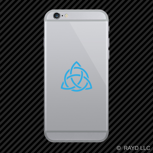 (2x) Triquetra Cell Phone Sticker Mobile #2 paganism many colors - Picture 9 of 19