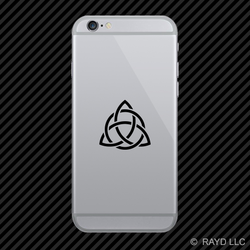(2x) Triquetra Cell Phone Sticker Mobile #2 paganism many colors - Picture 11 of 19