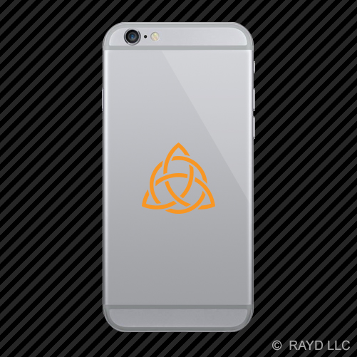 (2x) Triquetra Cell Phone Sticker Mobile #2 paganism many colors - Picture 12 of 19