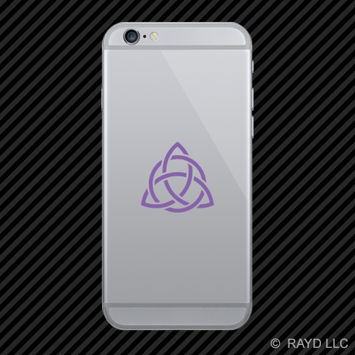 (2x) Triquetra Cell Phone Sticker Mobile #2 paganism many colors - Picture 14 of 19