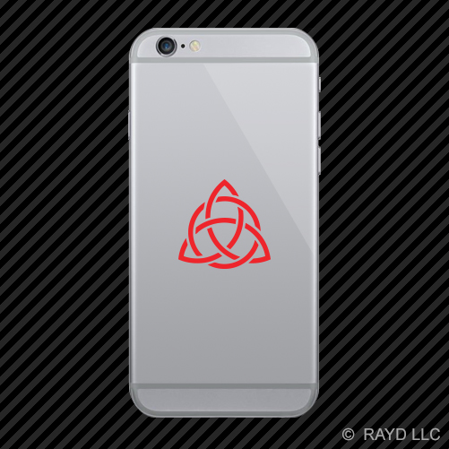 (2x) Triquetra Cell Phone Sticker Mobile #2 paganism many colors - Picture 3 of 19