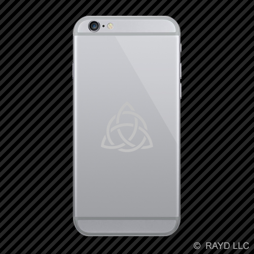 (2x) Triquetra Cell Phone Sticker Mobile #2 paganism many colors - Picture 15 of 19