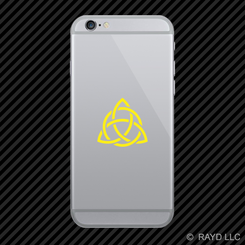 (2x) Triquetra Cell Phone Sticker Mobile #2 paganism many colors - Picture 16 of 19
