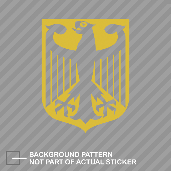 German Eagle Sticker Decal Vinyl Deutschland Germany eBay