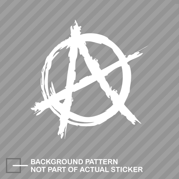 Anarchy Symbol Sticker Decal Vinyl occupy logo | eBay