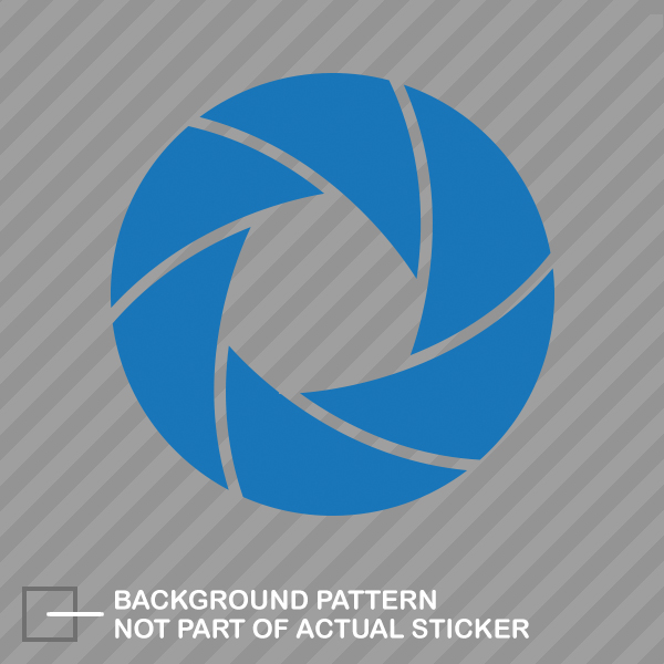 Camera Aperture Sticker Die Cut Decal digital DSLR - Picture 5 of 21