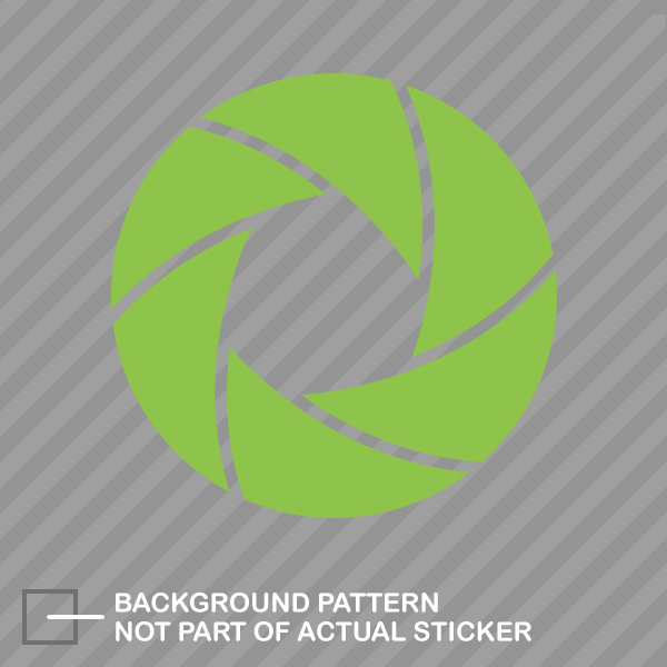 Camera Aperture Sticker Die Cut Decal digital DSLR - Picture 10 of 21