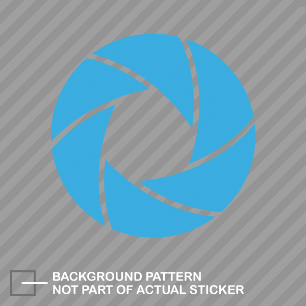 Camera Aperture Sticker Die Cut Decal digital DSLR - Picture 9 of 21
