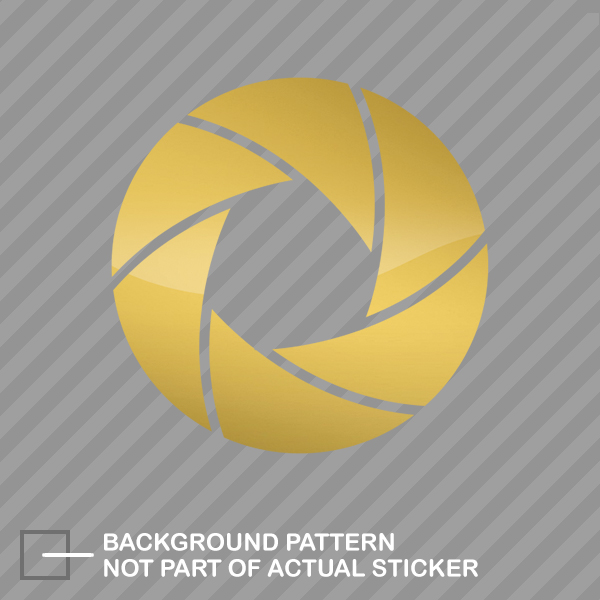 Camera Aperture Sticker Die Cut Decal digital DSLR - Picture 20 of 21