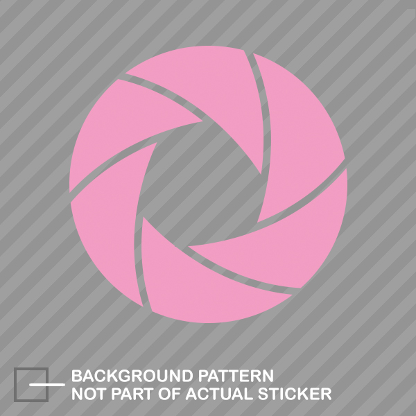 Camera Aperture Sticker Die Cut Decal digital DSLR - Picture 13 of 21