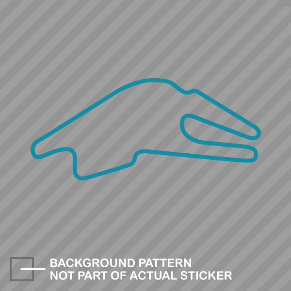 Le Mans Bugatti Sticker Die Cut Decal racetrack circuit moto | eBay