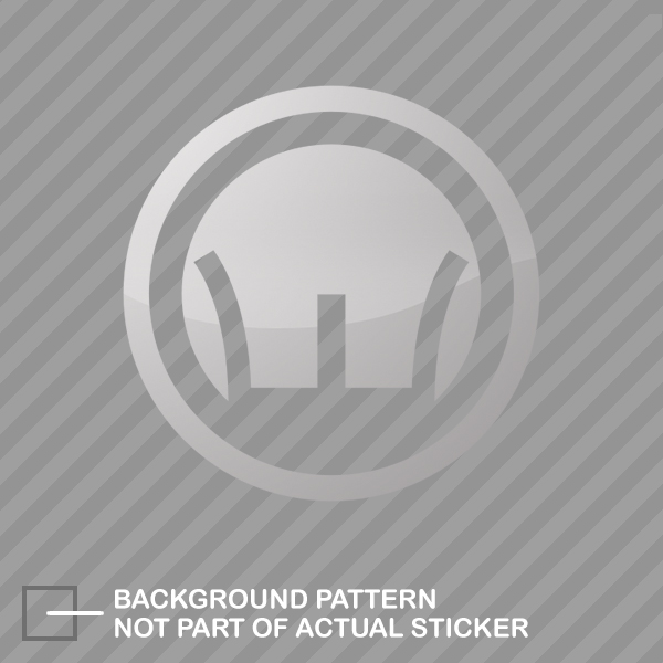 AR15 M16 Sight Sticker Decal Vinyl AR-15 M-16 iron