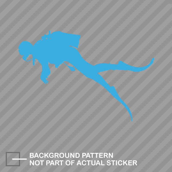 Indigos UG – Sticker/Adesivo per auto – JDM/Die Cut – Diver