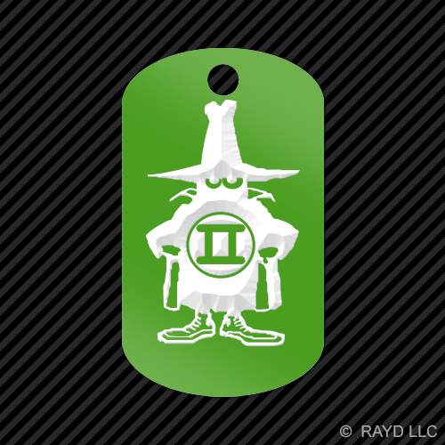 The Spook Keychain GI dog tag engraved many colors F-4 F4 Phantom Ghost v2 - Picture 5 of 12