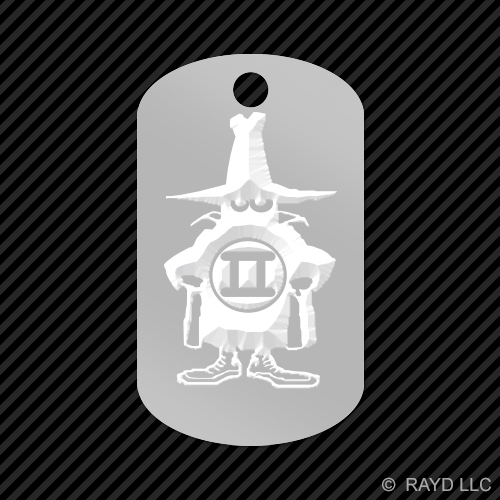 The Spook Keychain GI dog tag engraved many colors F-4 F4 Phantom Ghost v2 - Picture 3 of 12