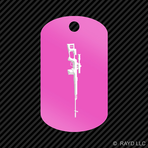 Dragunov Keychain GI dog tag engraved many colors sniper rifle 7.62 - Picture 9 of 12