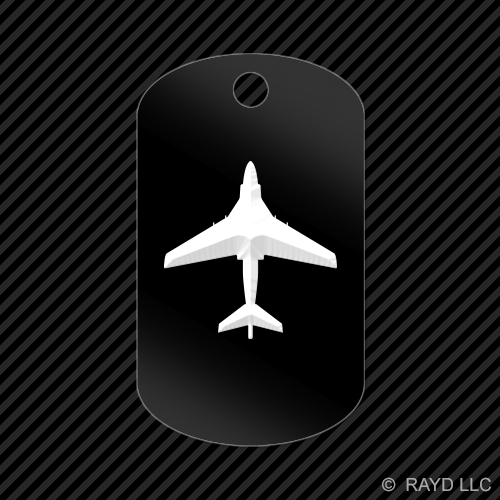 EA-6B Prowler Schlüsselanhänger GI Erkennungsmarke graviert viele Farben EA6B - Bild 2 von 12