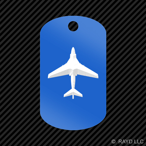 EA-6B Prowler Schlüsselanhänger GI Erkennungsmarke graviert viele Farben EA6B - Bild 6 von 12