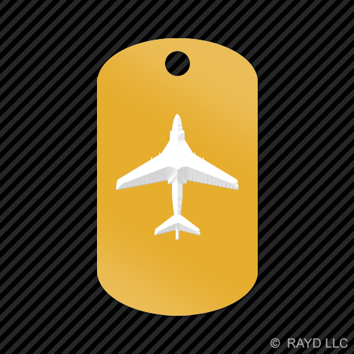 EA-6B Prowler Schlüsselanhänger GI Erkennungsmarke graviert viele Farben EA6B - Bild 10 von 12