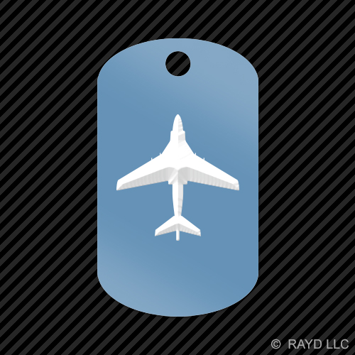 EA-6B Prowler Schlüsselanhänger GI Erkennungsmarke graviert viele Farben EA6B - Bild 7 von 12