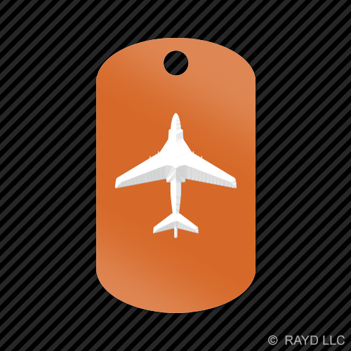 EA-6B Prowler Schlüsselanhänger GI Erkennungsmarke graviert viele Farben EA6B - Bild 11 von 12