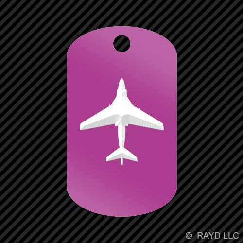 EA-6B Prowler Schlüsselanhänger GI Erkennungsmarke graviert viele Farben EA6B - Bild 8 von 12