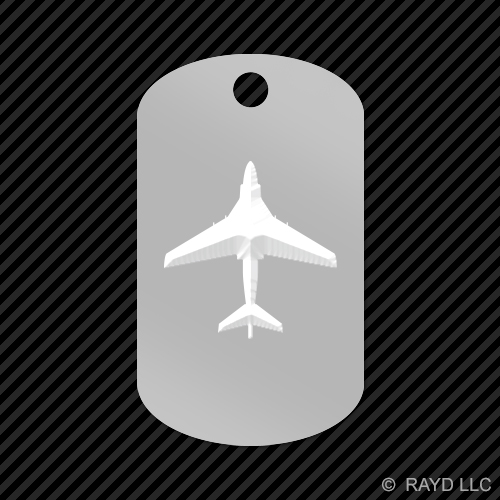 EA-6B Prowler Schlüsselanhänger GI Erkennungsmarke graviert viele Farben EA6B - Bild 3 von 12