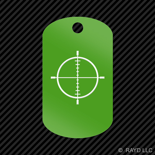 Portachiavi a croce GI dog tag inciso molti colori molon labe 2a tipo 1 - Foto 5 di 12