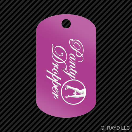 Panty Dropper Keychain GI dog tag engraved many colors 2 eBay