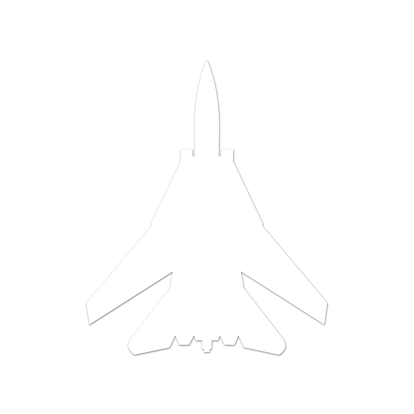 F-14 Tomcat Top Sticker Decal Die Cut