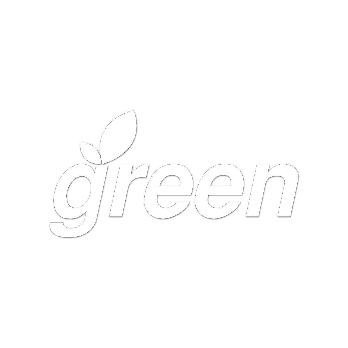 Green V2 Sticker Decal Die Cut