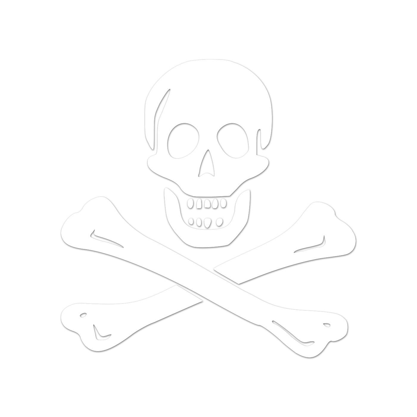 Jolly Roger Edward Of England Pirate Sticker Decal Die Cut