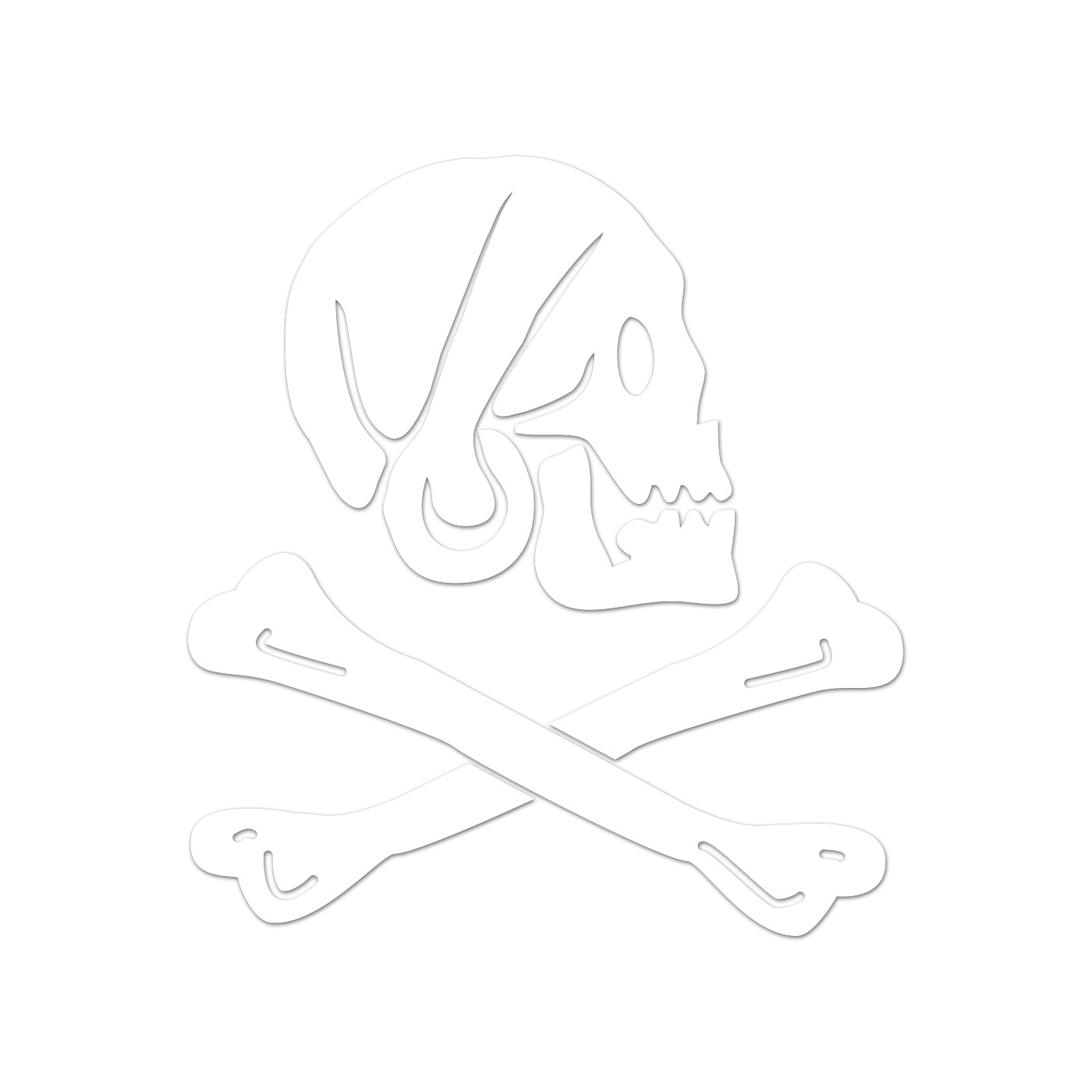Jolly Roger Henry Every Pirate Sticker Decal Die Cut