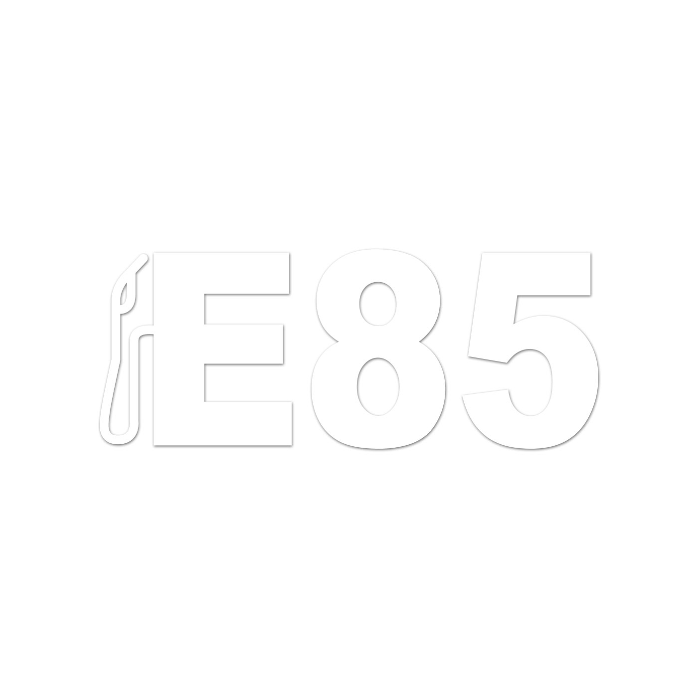 E85 Sticker Decal Die Cut