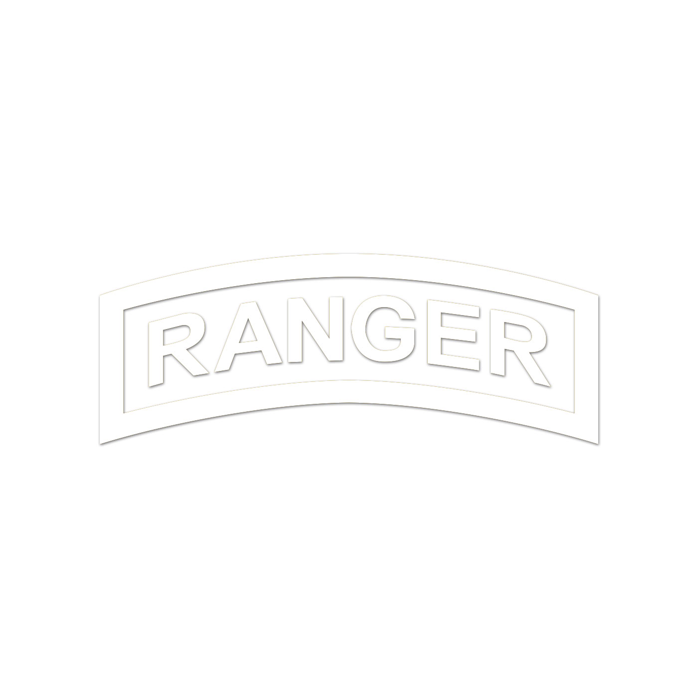 Army Rangers Sticker Decal Die Cut