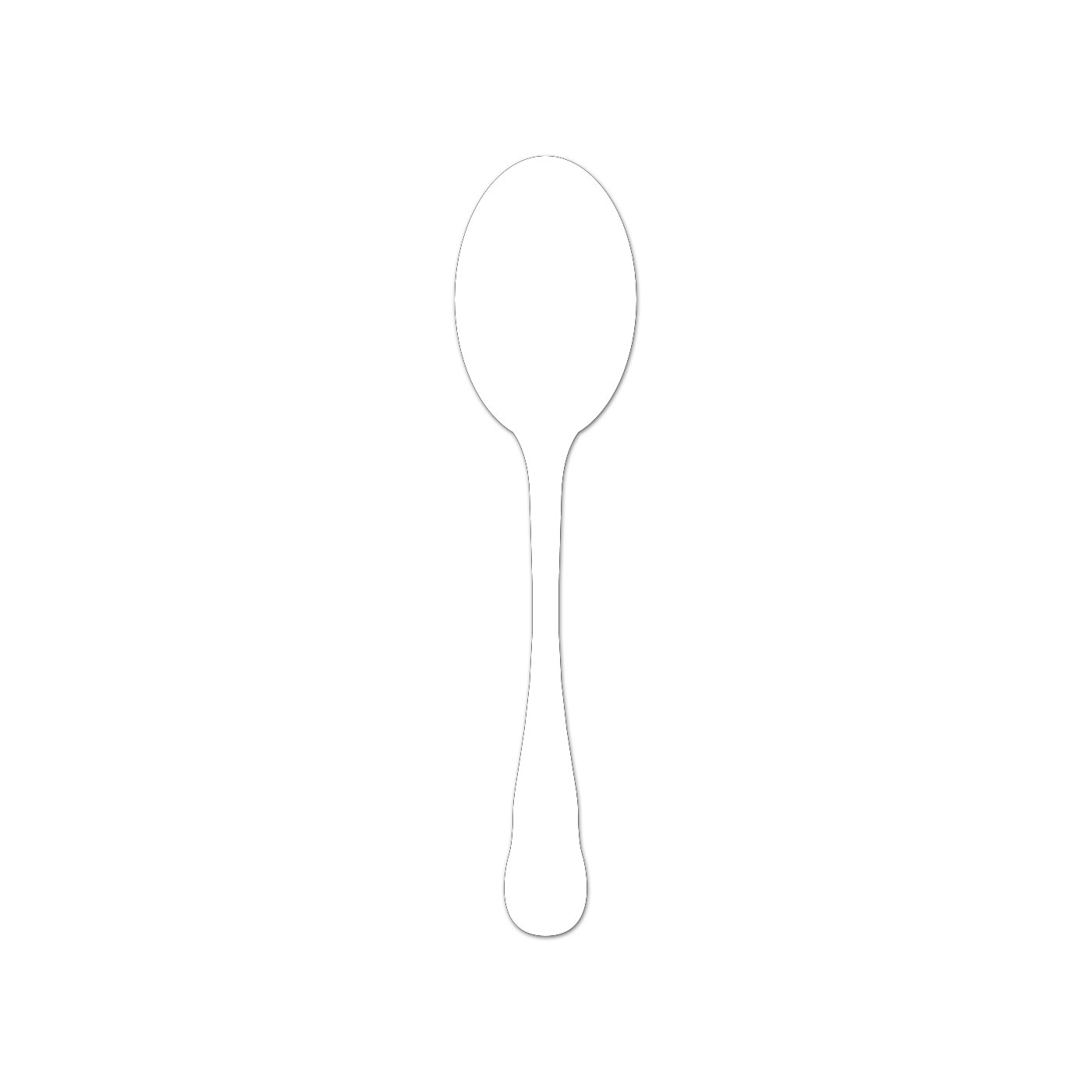 Spoon Sticker Decal Die Cut