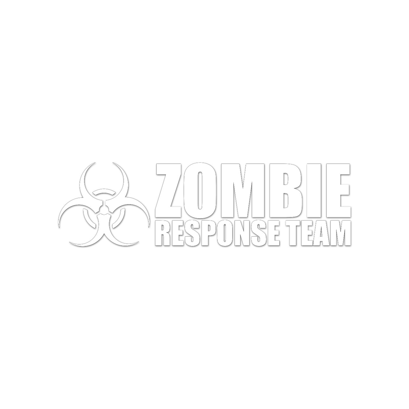 Zombie Response Team Sticker Decal Die Cut
