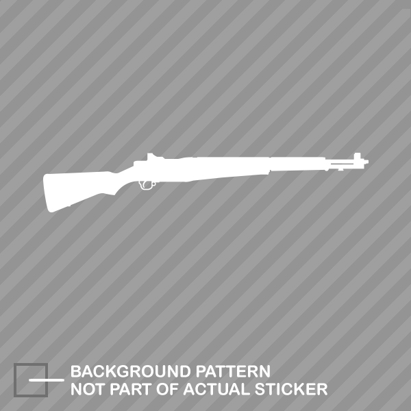 M1 Sticker Die Cut Decal M-1 Rifle